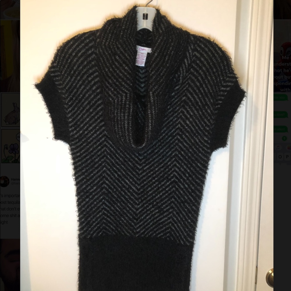 Candies Cowl Neck Sweater Dress
